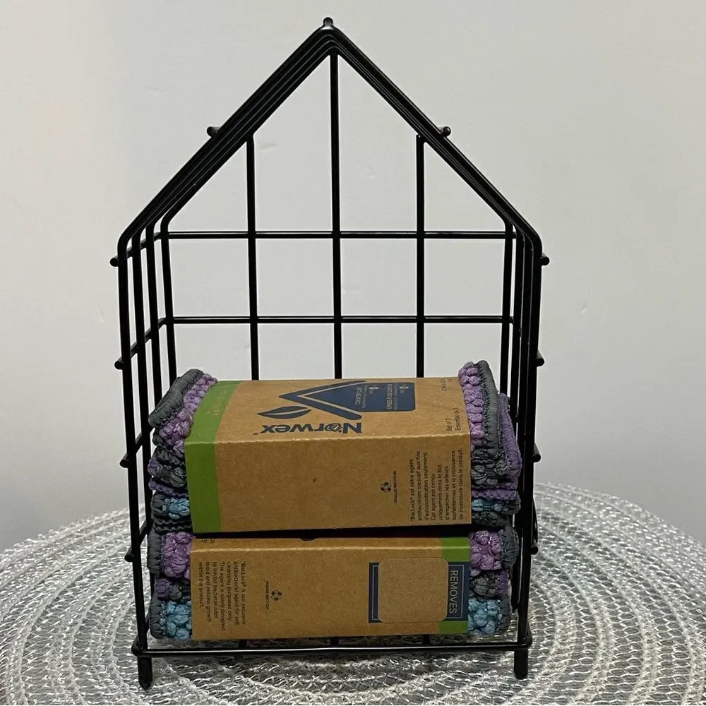 Norwex Counter Cloths and Box Set - Set of 6 Cloths NWT